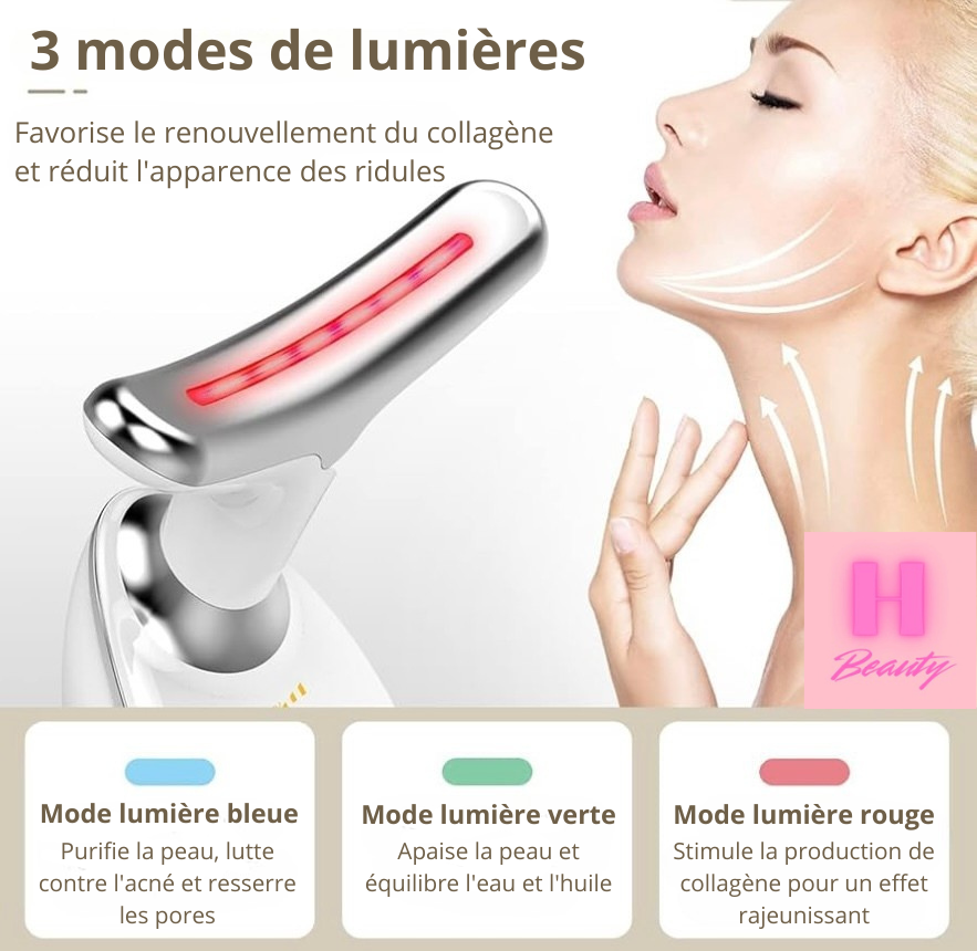 H Beauty - Appareil de Massage Raffermissant pour le Cou