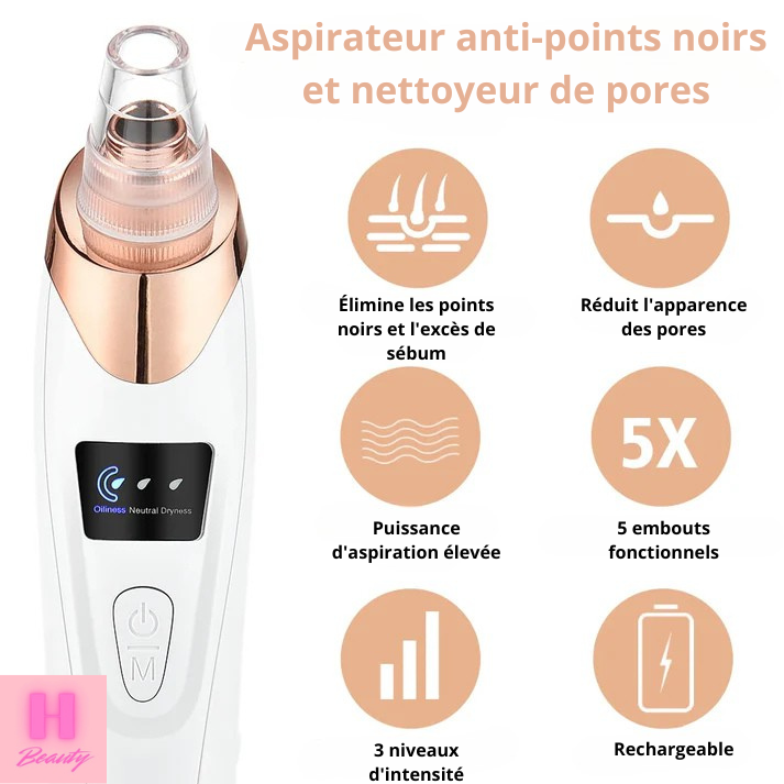 ✨ Aspirateur Anti-Points Noirs - H Beauty ✨