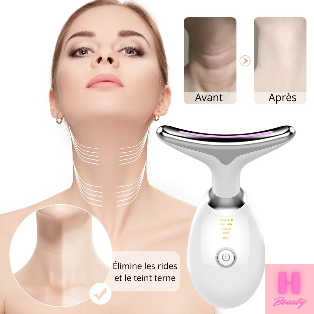 H Beauty - Appareil de Massage Raffermissant pour le Cou