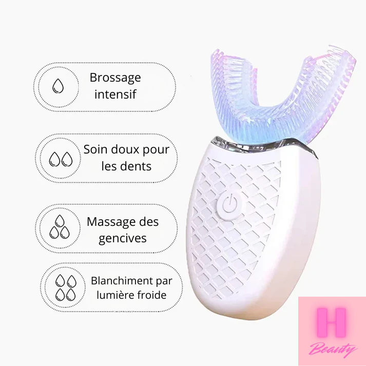 Brosse à Dents Électrique Ultrasonique 360° – H Beauty