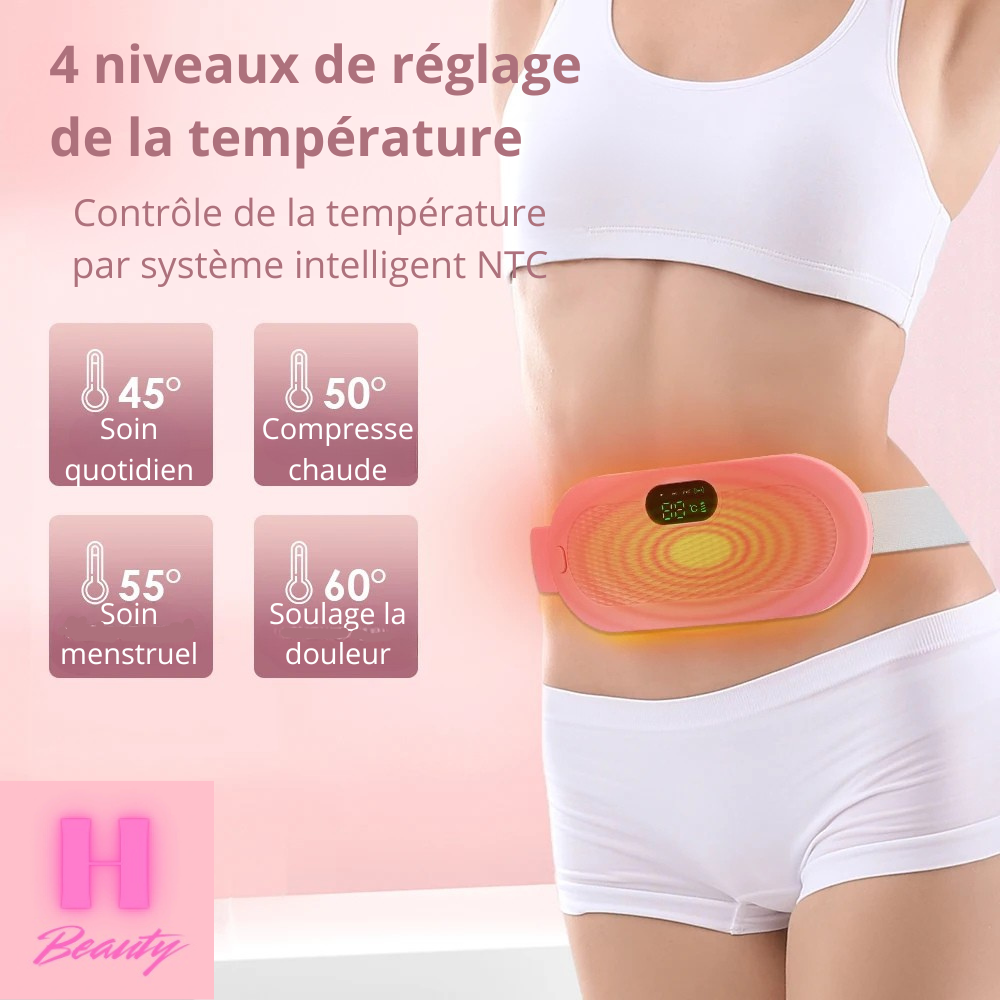 🔥 Ceinture Chauffante Soulageante – H Beauty 🔥